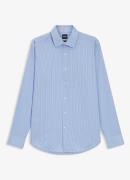 BOSS Regular-fit overhemd van gemakkelijk te strijken gestreept katoen...