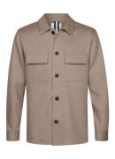 Profuomo Overshirt met borstzakken