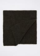 American Vintage East sjaal in alpaca wolblend 180 x 42 cm