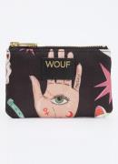 Wouf Fortuna portemonnee met print