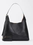 Dune London Dearest schoudertas van suède