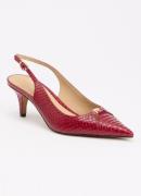 Dune London Distinctive slingback van leer