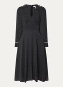 L.K.Bennett Larissa midi jurk met stippenprint
