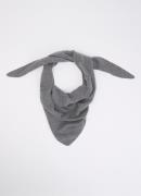 Selected Fijngebreide sjaal in kasjmierblend 182 x 61 cm