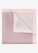 Reiss Ottavio pochet van zijde met grafische print