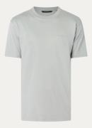 Airforce T-shirt met logoborduring