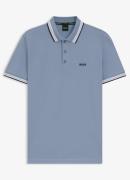 BOSS Paddy regular fit polo van piqué katoen met logo