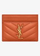 Saint Laurent Cassandre pasjeshouder van lamsleer