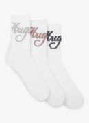 HUGO Sokken met logo in 3-pack