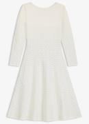 BOSS Fijngebreide midi jurk met print