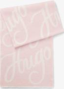 HUGO Sjaal in wolblend met logo 180 x 40 cm