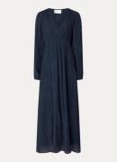 Neo Noir Silfi maxi tuniekjurk met plooidetail