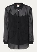 Pennyblack Agone semi-transparante blouse met strass
