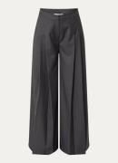 Pennyblack Ittita high waist wide fit pantalon met plooidetail