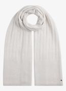 Tommy Hilfiger Ribgebreide sjaal in wolblend