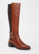 Dune London Tatter laars van leer met gespdetail