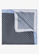 Reiss Ottavio pochet van zijde met grafische print