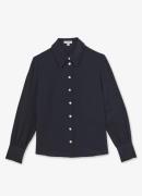 Reiss Gianna blouse met ballonmouw