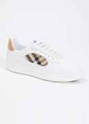 Burberry Terrace sneaker van kalfsleer met ruitdessin