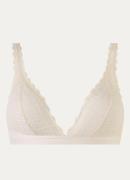 Mey Voorgevormde bralette met overlay van kant