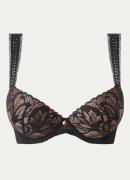 Aubade After Hours beugel bh met overlay van kant