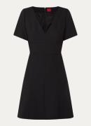 HUGO Keviola mini jurk met schoudervulling