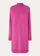 Claudia Sträter Fijngebreide midi jurk van wol