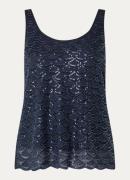 Mos Mosh MMAstra tanktop met strass