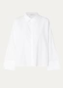 MSCH Copenhagen MSCHNatalia Zenika blouse met trompetmouw