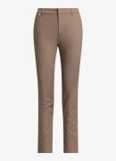 Ralph Lauren High waist slim fit cropped pantalon met steekzakken