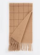 Ralph Lauren Reversible sjaal in wolblend 168 x 25 cm