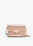 Valentino Garavani Small crossbodytas van kalfsleer met metallic finis...