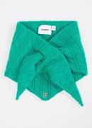 Sandro Kabelgebreide sjaal in kasjmierblend