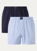 Björn Borg Boxershorts met logo in 2-pack