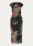 French Connection Lara midi jurk met plooidetail