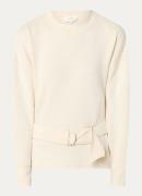 ba&sh Borea T-shirt met ceintuur