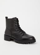 Dune London Practically biker boot van leer