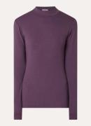 Modström Krown ribgebreide longsleeve met stretch