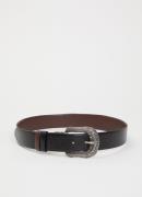ba&sh Brasta riem van kalfsleer