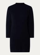 Gerard Darel Lysan fijngebreide mini jurk in kasjmierblend