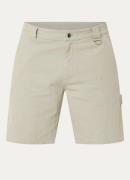 OLAF Straight fit korte broek met borduring