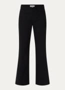 Claudia Sträter High waist flared jeans met strass