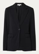 Expresso Blazer van travelstof met klepzakken en stretch