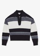 Reiss Simmy fijngebreide trui in kasjmierblend met polokraag