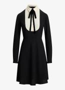 Ralph Lauren Georgette midi tuniekjurk met strikdetail
