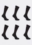 Ralph Lauren Sokken met logoborduring in 6-pack