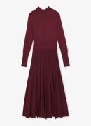 Reiss Alicia midi A-lijn jurk met riem