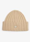 Tommy Hilfiger Ribgebreide muts van wol