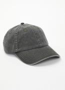 SAMSØE SAMSØE Pet van denim met logo borduring