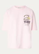 American Vintage Afoma T-shirt met front- en backprint